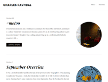 Tablet Screenshot of charlesravndal.com